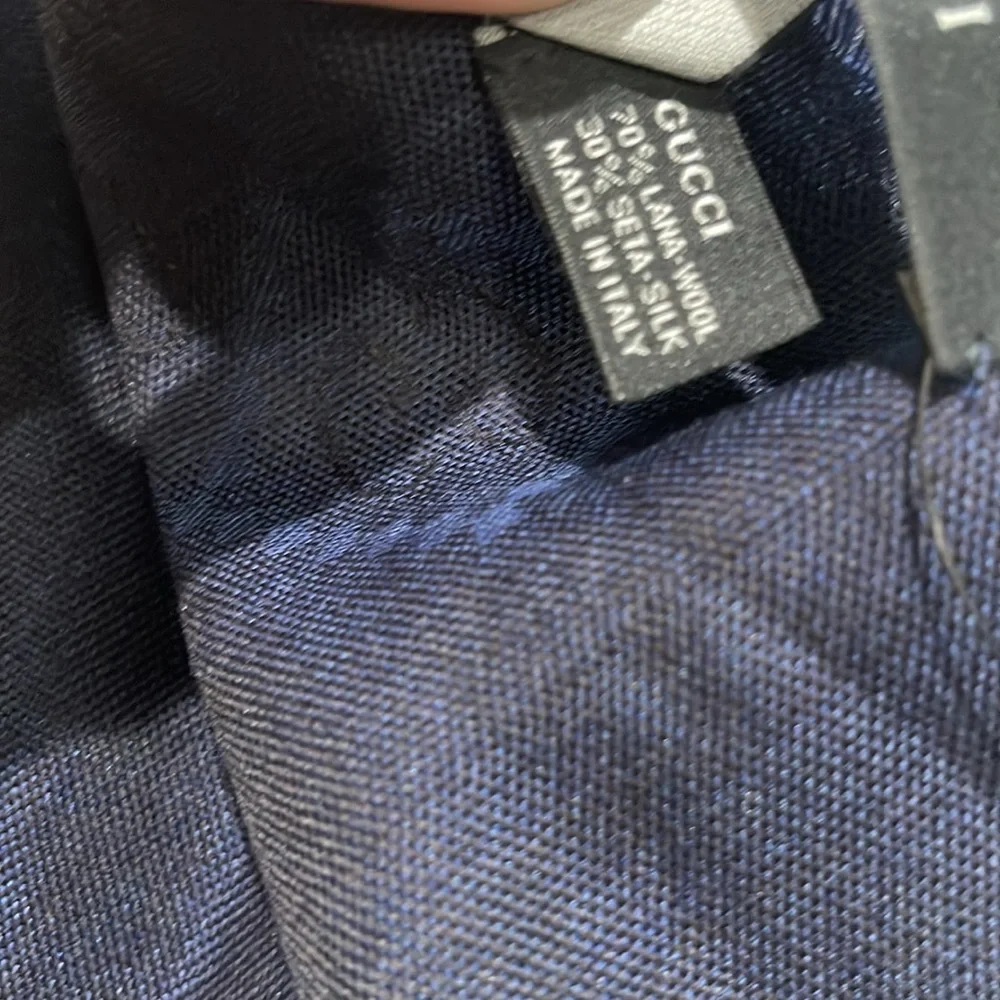 Gucci wool GG scarf